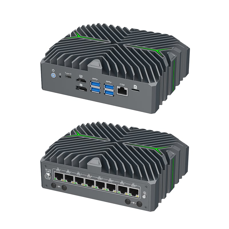 N3281 8 Lan Firewall Mini PC