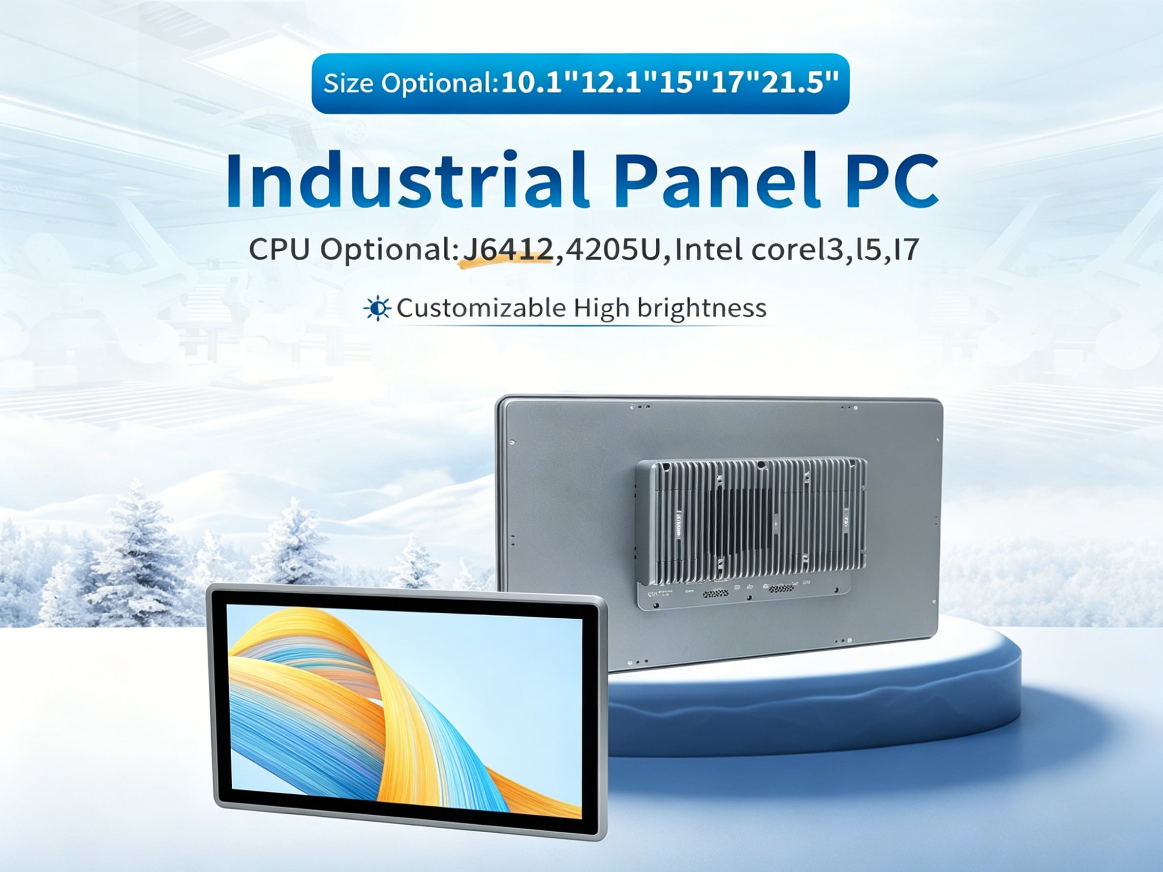 IP65 All-in-One Industrial Touch Computer Ensures Stable Operation for Automation Lines in Harsh Environments