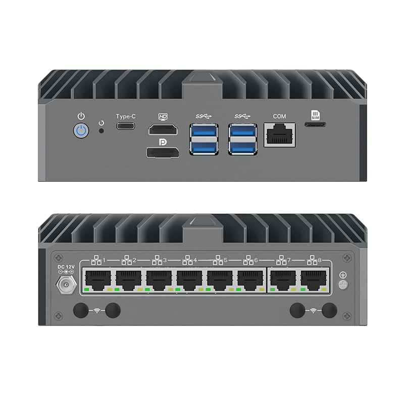 N3281 8 Lan Firewall Mini PC