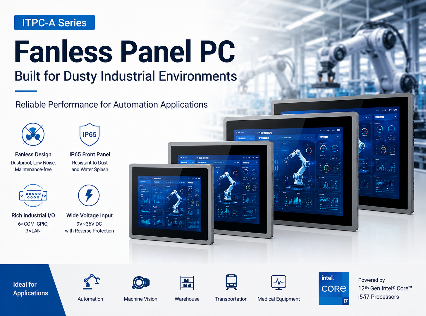 How Can Fanless Panel PCs Support Reliable Operation in Dust-Prone Automation Environments?