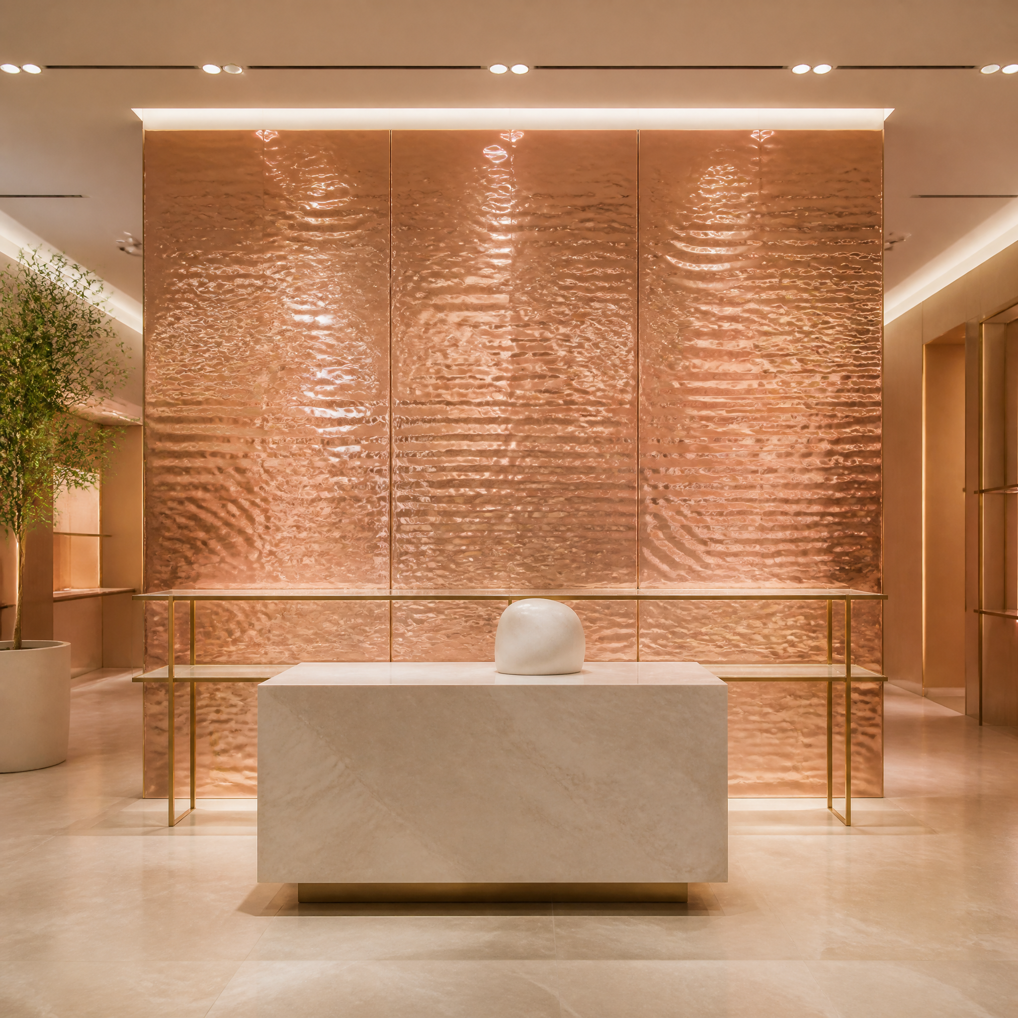Why Commercial Buyers Choose Naturwing PVD Colored Ripple Panels