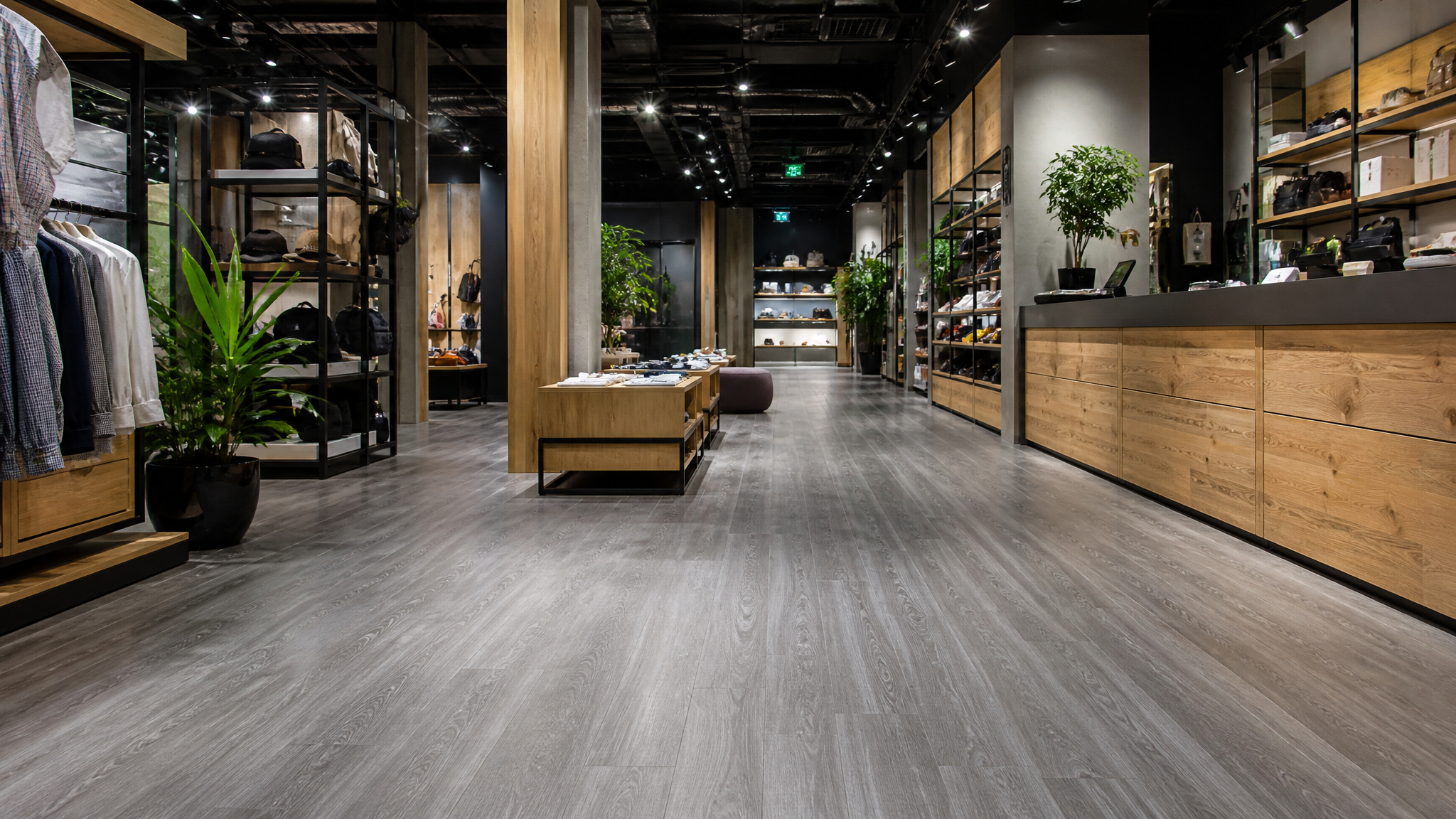 Commercial-Grade SPC Rigid Core Flooring