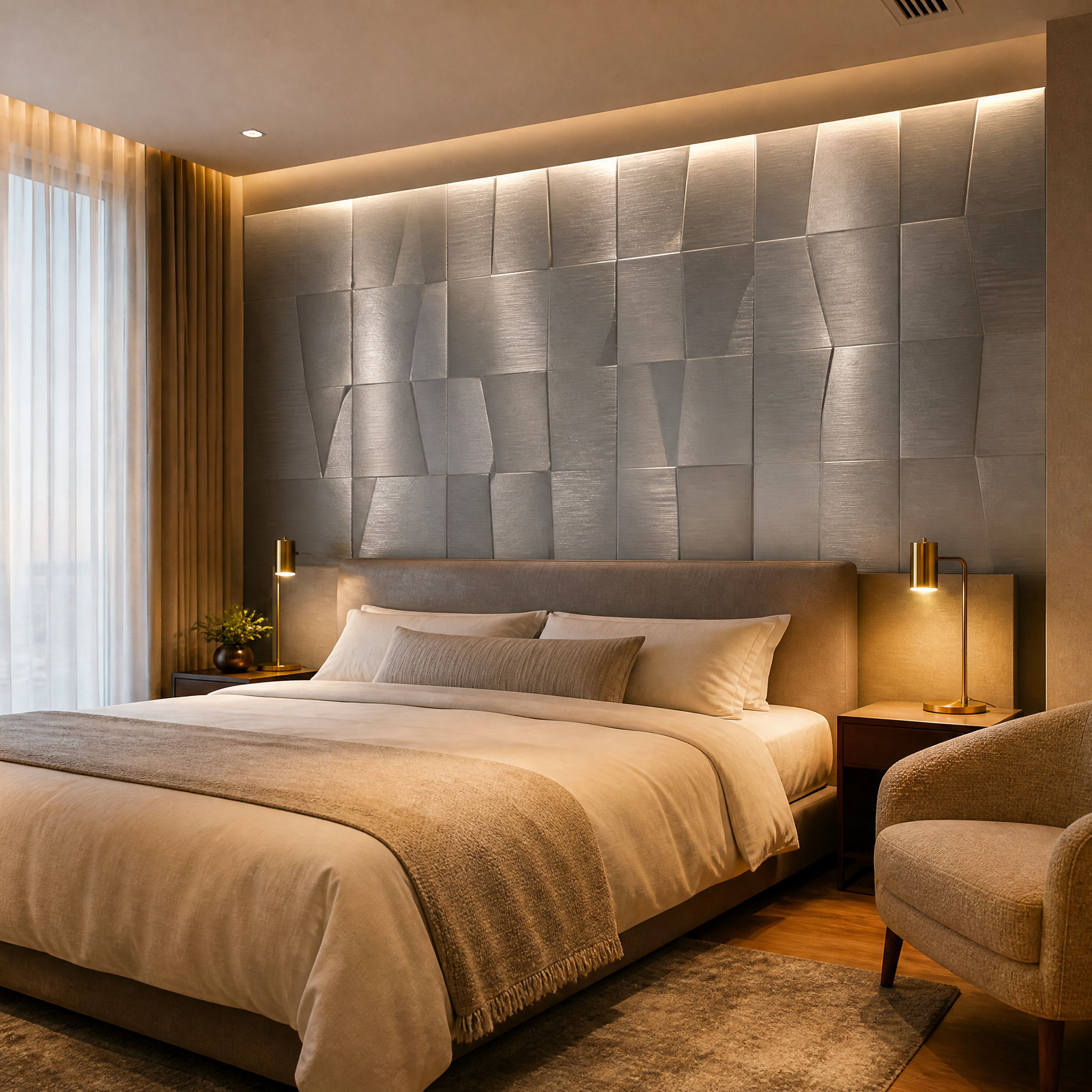 Why Commercial Buyers Choose Naturwing 304 Hairline Finish 3D Panels