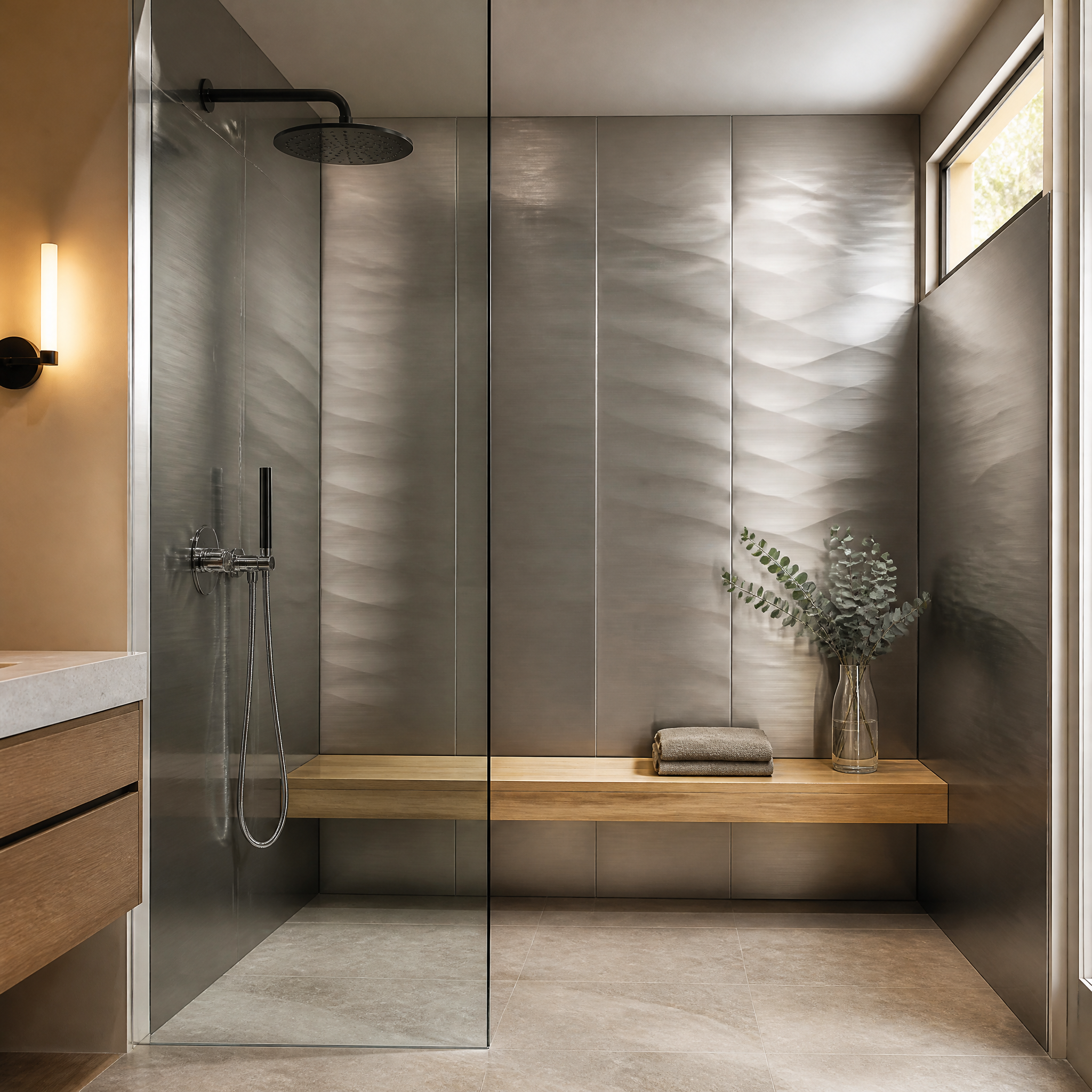 Why Commercial Buyers Choose Naturwing 304 Hairline Finish 3D Panels
