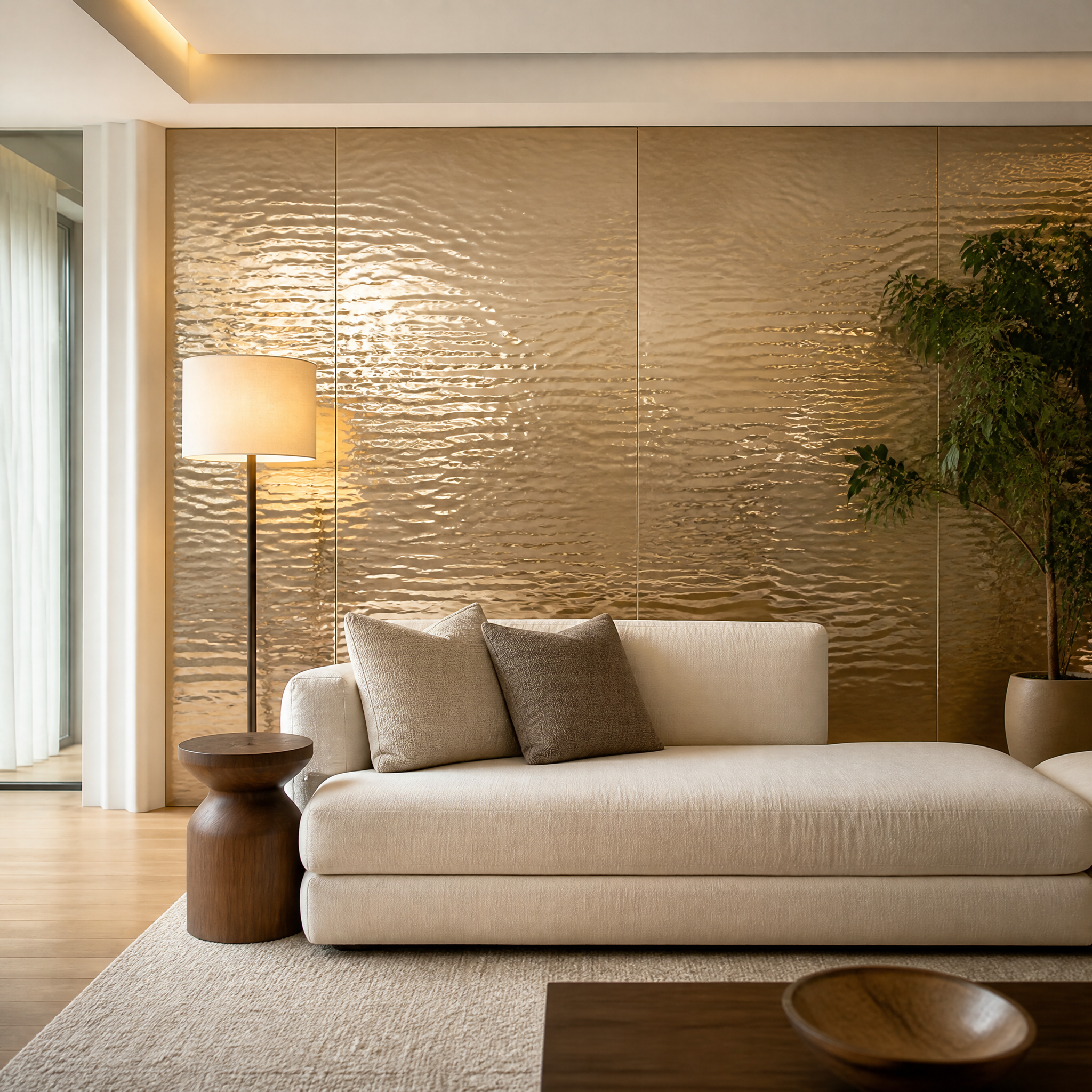 Why Commercial Buyers Choose Naturwing PVD Colored Ripple Panels