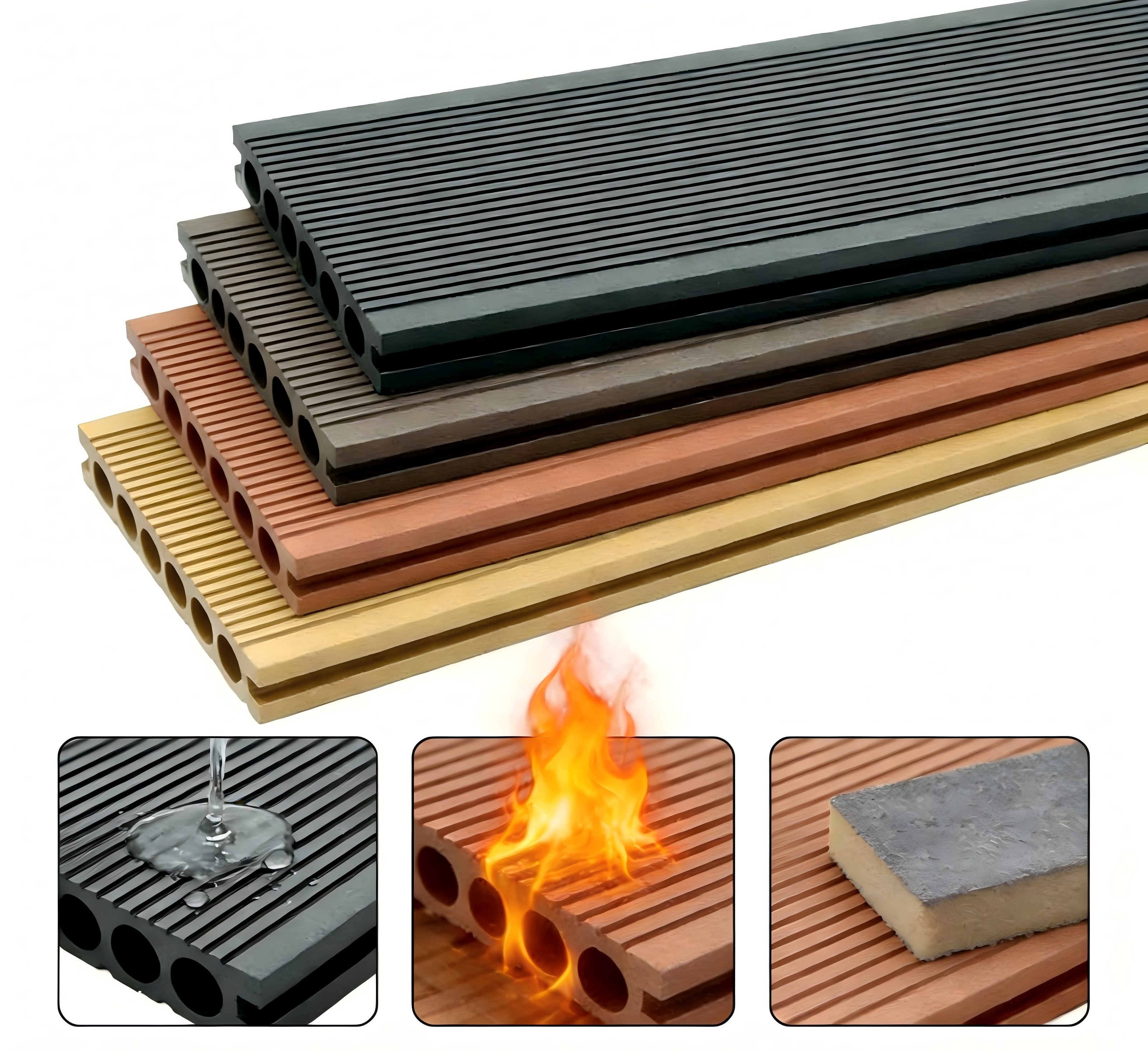 Co-extrusion WPC Flooring manufacture