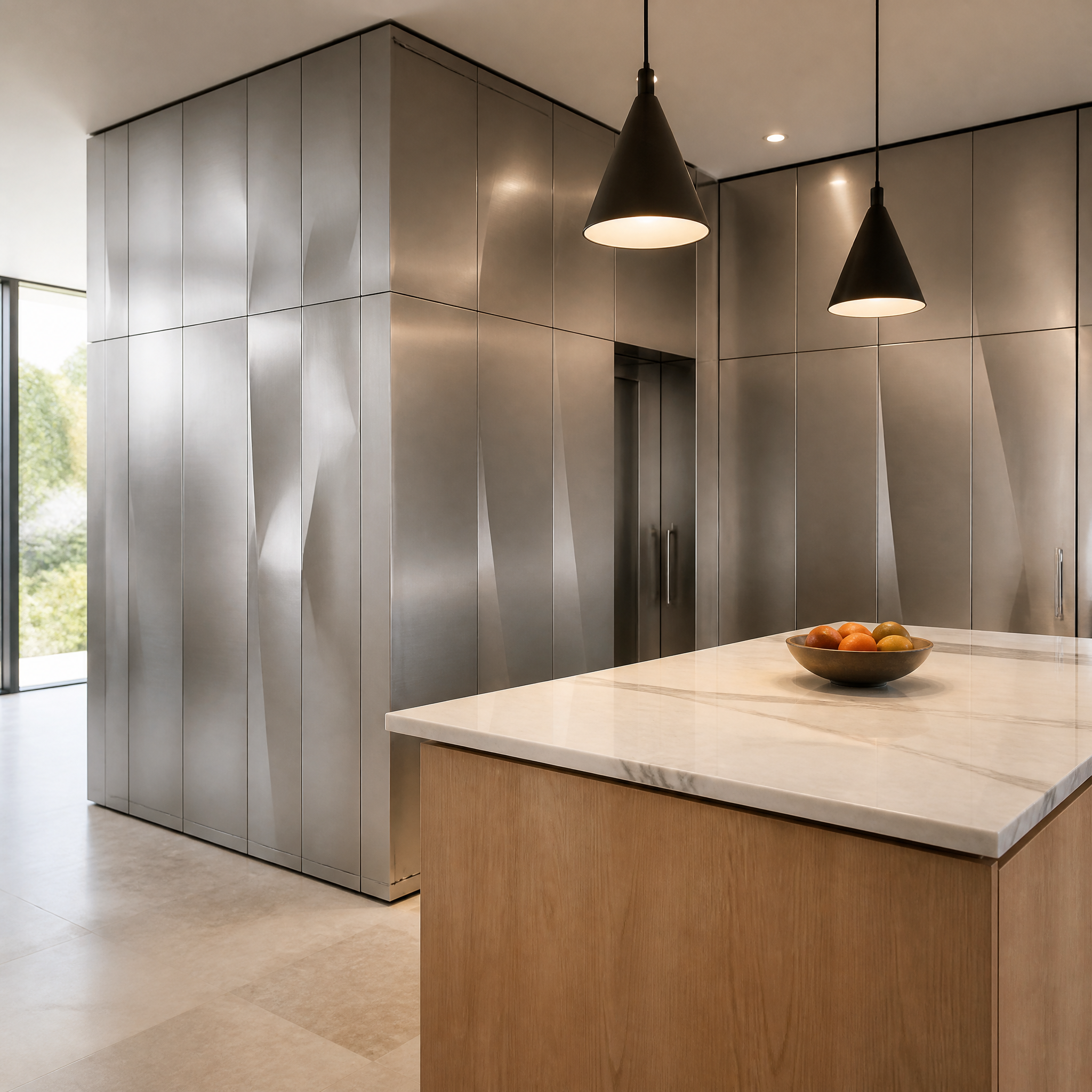 Why Commercial Buyers Choose Naturwing 304 Hairline Finish 3D Panels