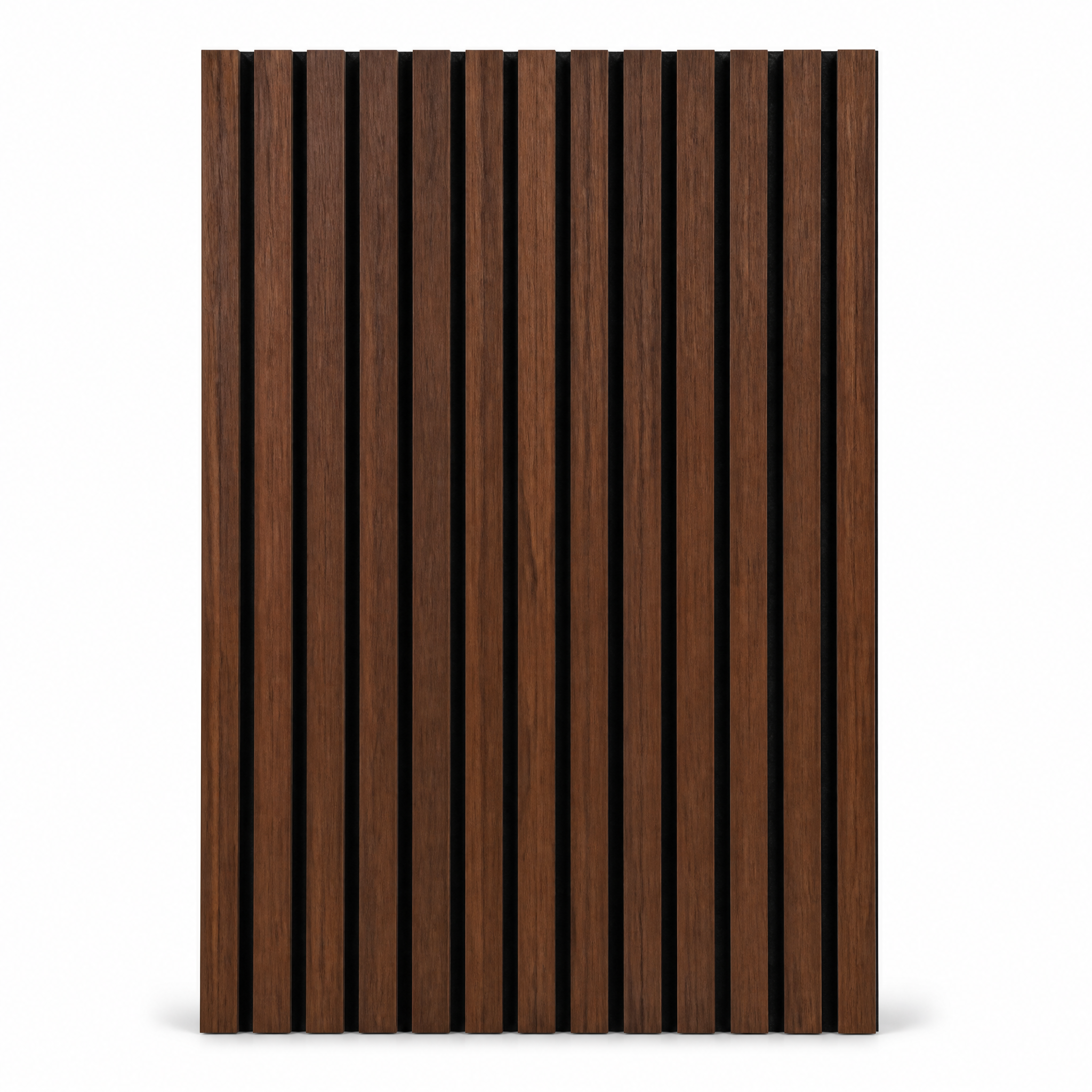 Slat Wooden Akupanel — Classic Wood Slat Acoustic Wall Panel for Interior Decoration