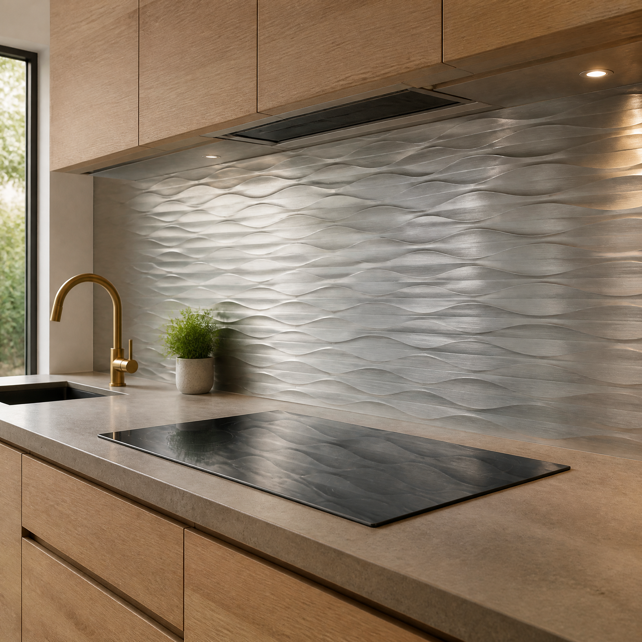 Why Commercial Buyers Choose Naturwing 304 Hairline Finish 3D Panels