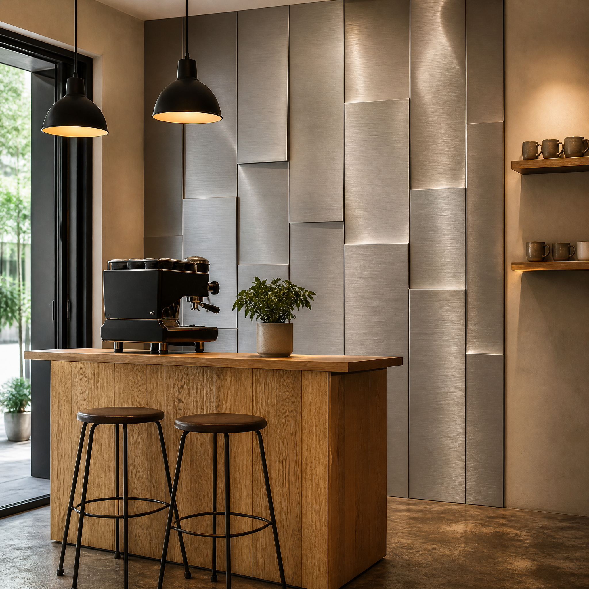 Why Commercial Buyers Choose Naturwing 304 Hairline Finish 3D Panels