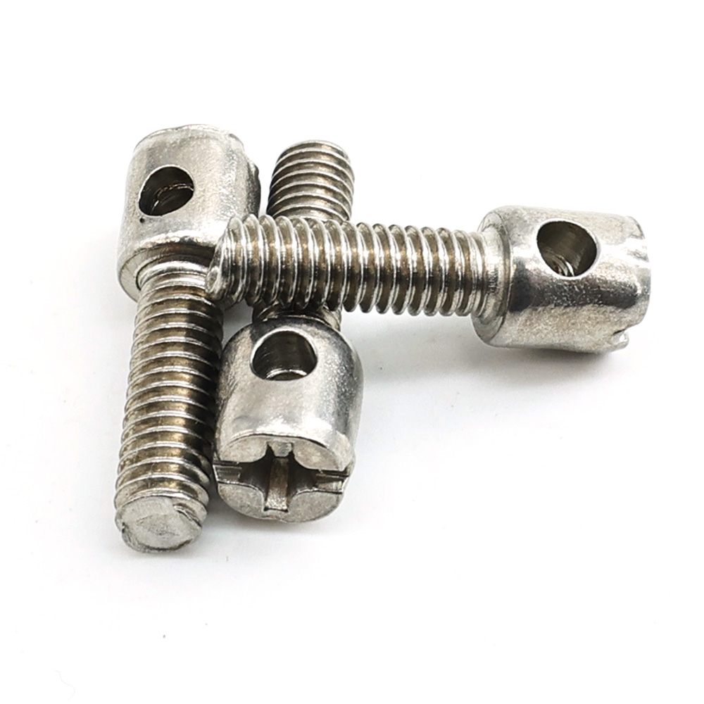 Aspen Fasteners DIN404 Slotted Rcr Capstan Screw Metal Zinc Plated Sealing Screw