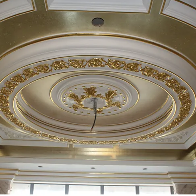 Luxury residence - High-fidelity gold gilding project