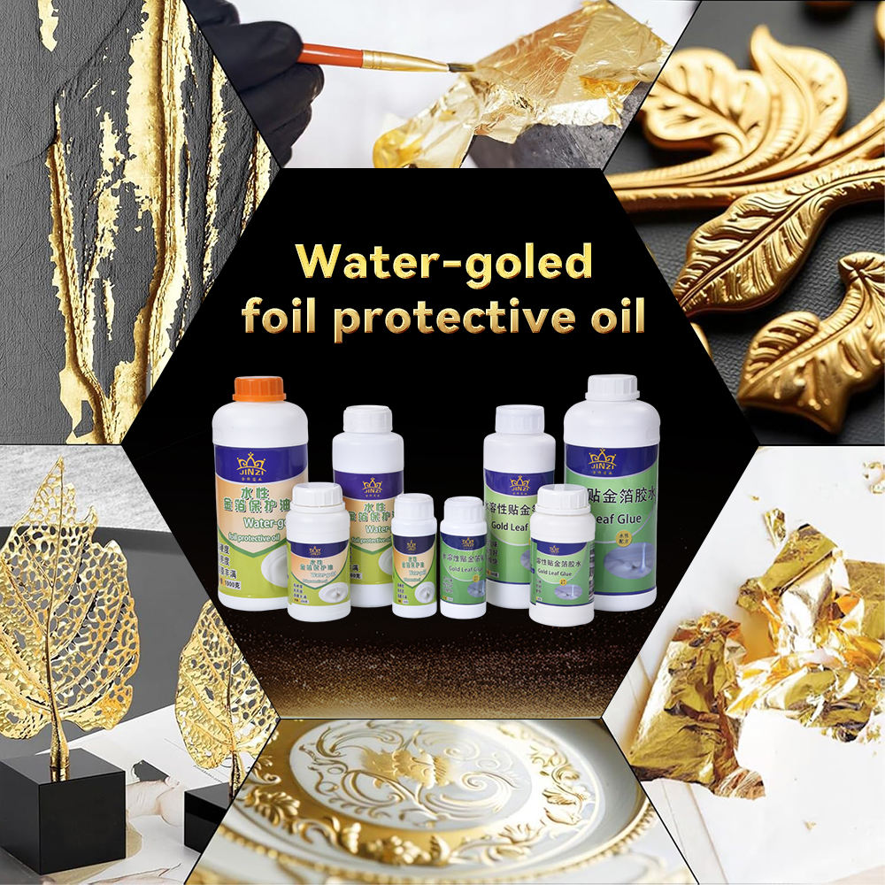 Water-Soluble Gold Foil Glue Furniture Gilding Protection Liquid Oil Multiple Specifications Gilding Glue