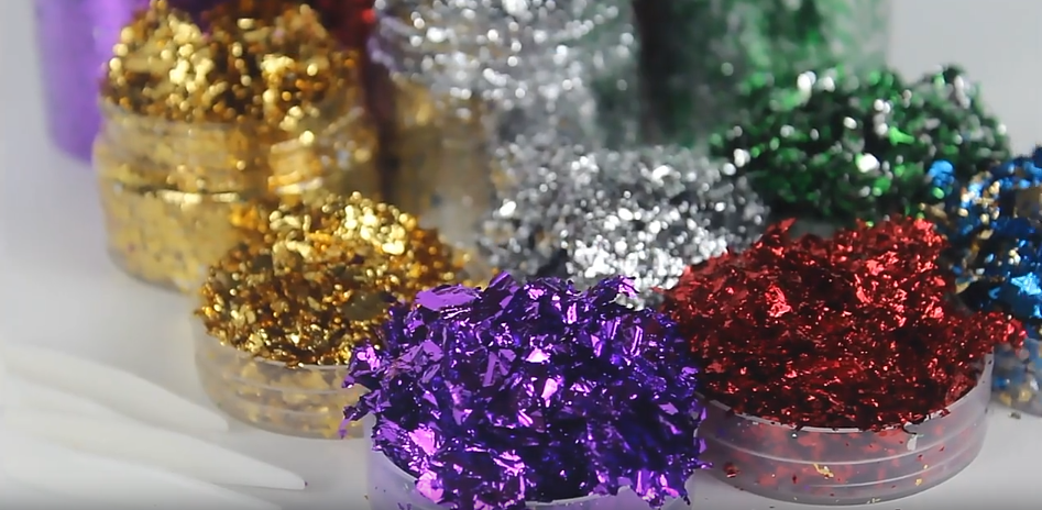 Taiwan imitation Gold Leaf flakes