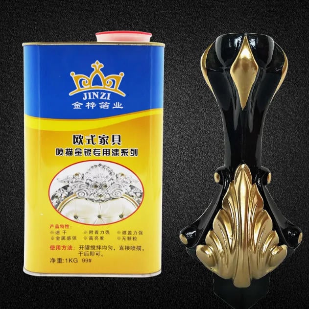 Wholesale Coating Gold Paint for Metal Ceiling Wall Furniture Gold Coating Paint