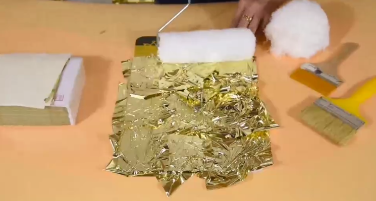 14CM Taiwan Flat/Hand-Grab Gold Foil Operation