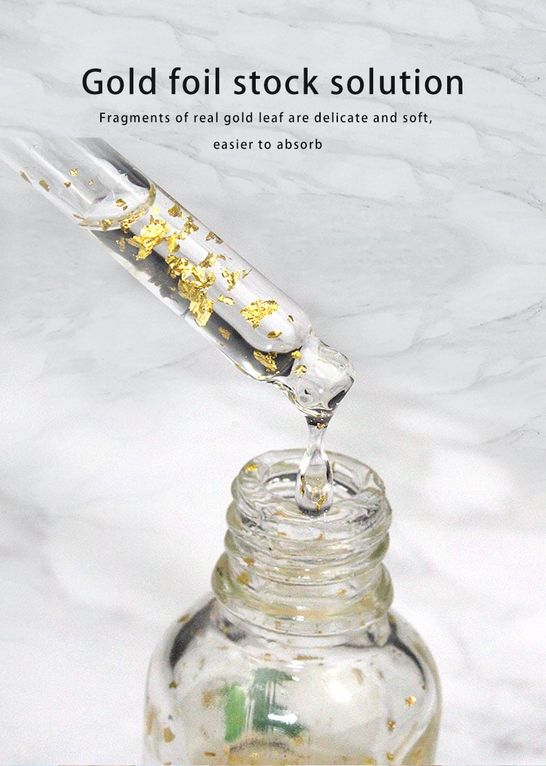 24K  pure Gold Leaf Foil Edible Gold Flakes for Nail Art Diy Decoration