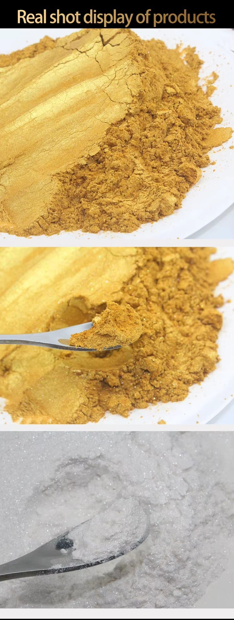 China Manufacturer Metallic Mica Powder Pearl Powder Pigment for Furniture Buddha Statue Coating