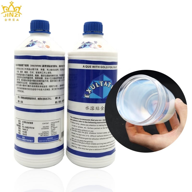 Construction and Woodworking Use Water-Based Adhesive Gilding Glue for Gold Leaf Foil Gilding
