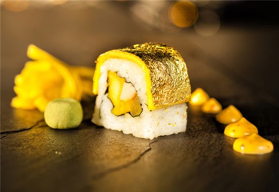 ارفع من إبداعاتك culinaires باستخدام ورق الذهب القابل للأكل