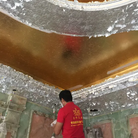 Villa - imitation Gold/silver Foil Gilding Project