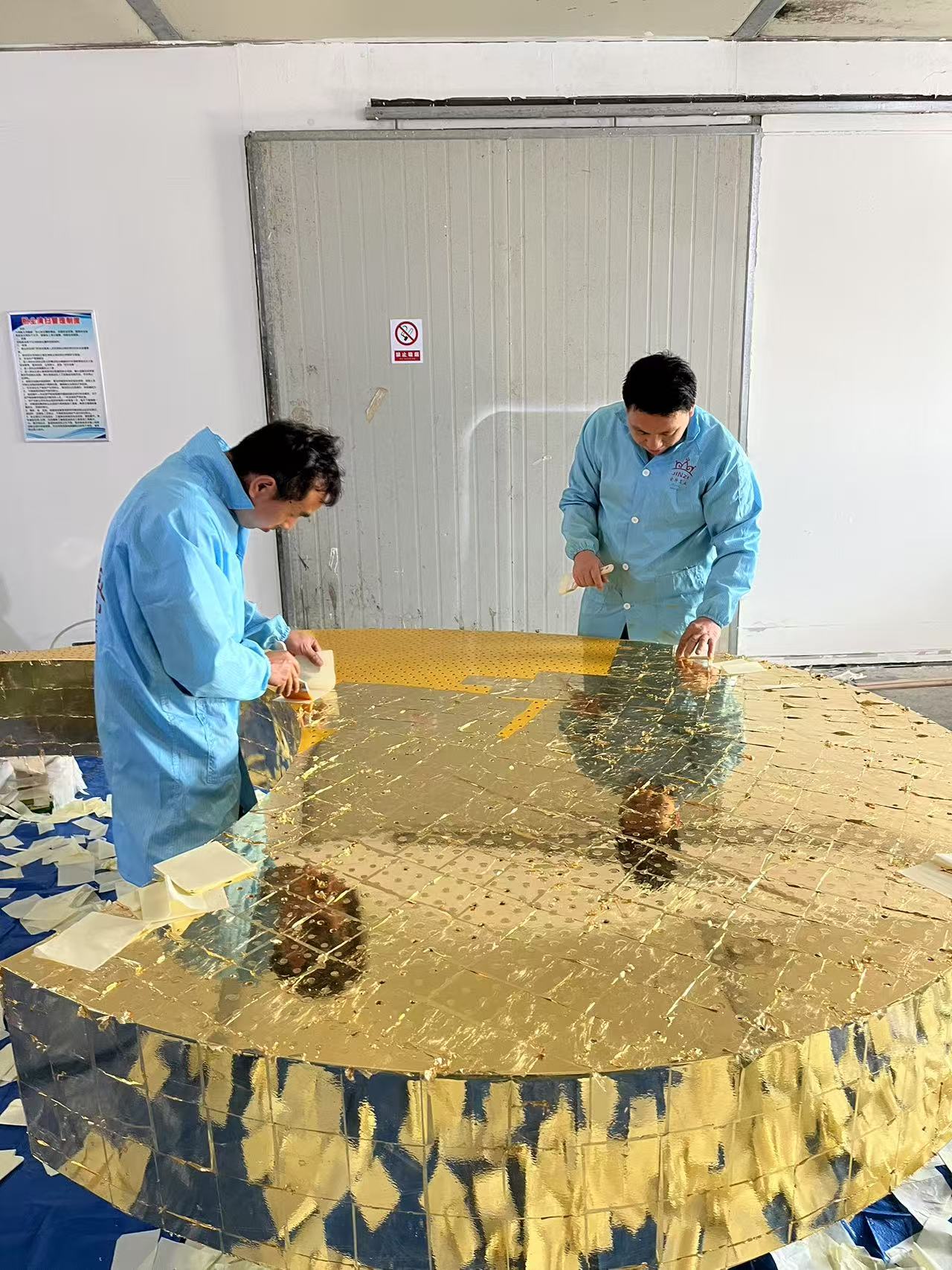 24K Pure Gold Foil for the Canton Fair Logo