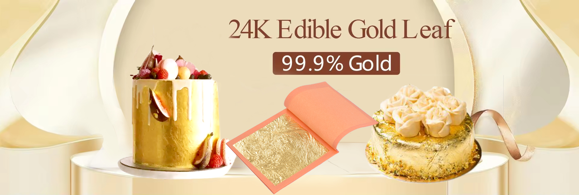 24K Food-Grade Gold Foil