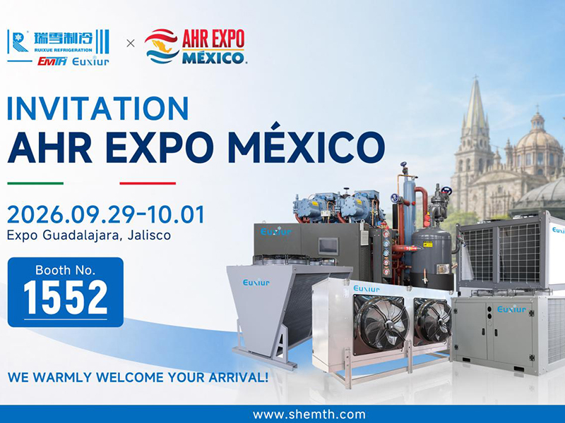 We will attend the AHR EXPO in Mexico from September 29 to October 1, 2026