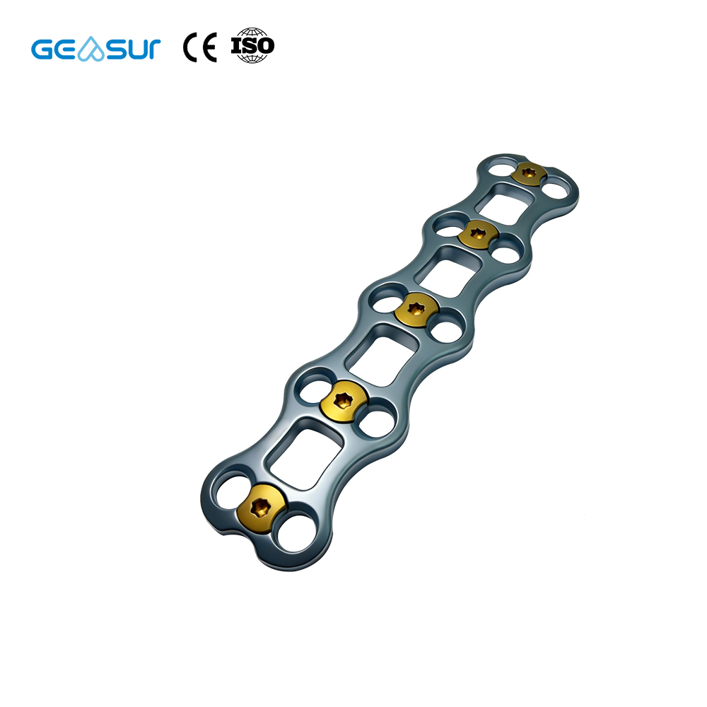 Geasure Anterior Cervical Plate System with Screws – CE/ISO Certified