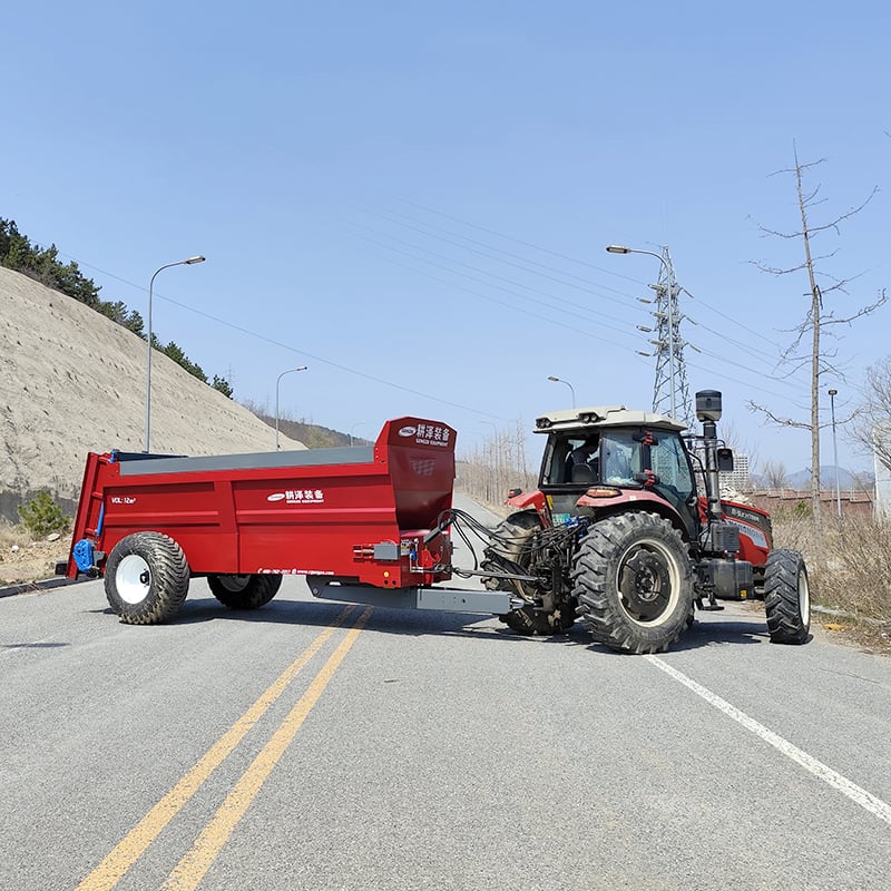 Double Horizontal Beater Solid Manure Spreader (Model 2FGH-12)