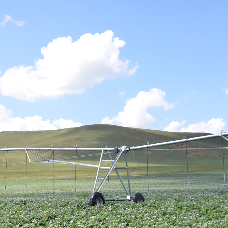 Improving farm productivity through circle pivot irrigation methods
