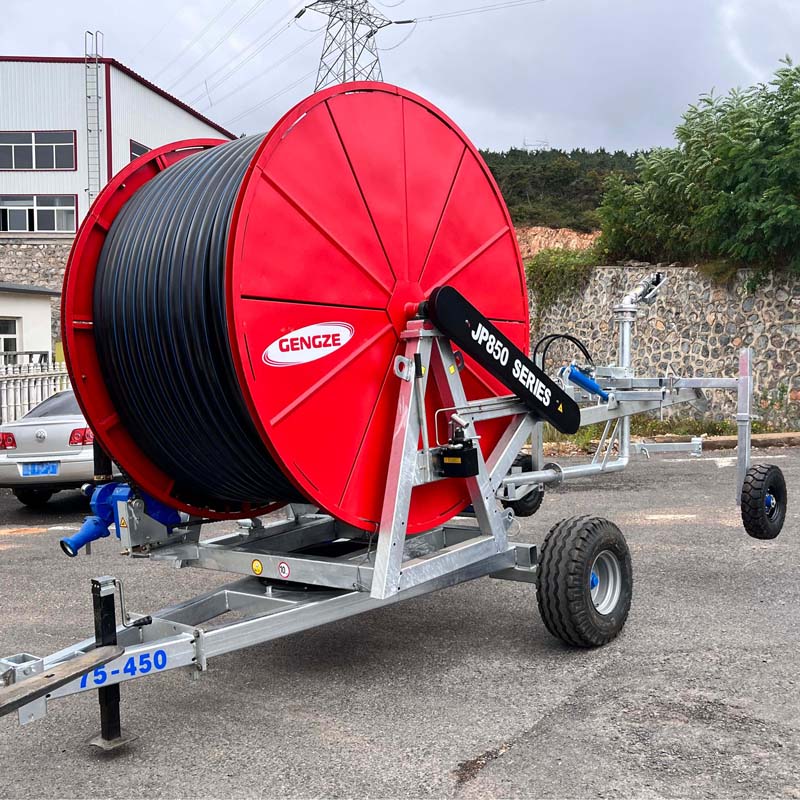 Precision Watering with Hose Reel Technology