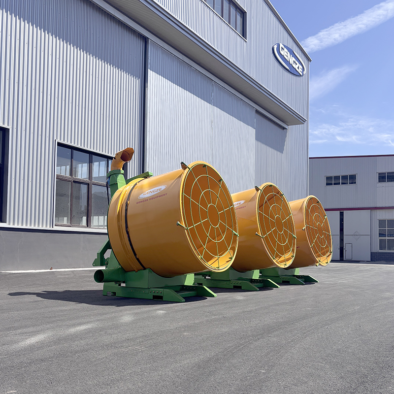 M505 Drum Bale Processor Efficient Dry Straw Round & Square Bale Crushing 