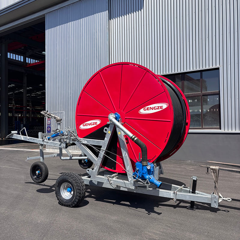 JP900 Diesel Hose Reel Sprinkler Irrigation System