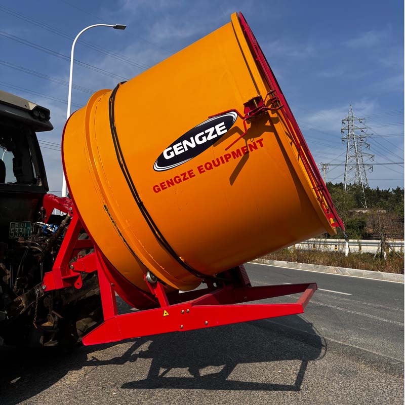 Maximize efficiency in livestock feeding with a hay bale chopper