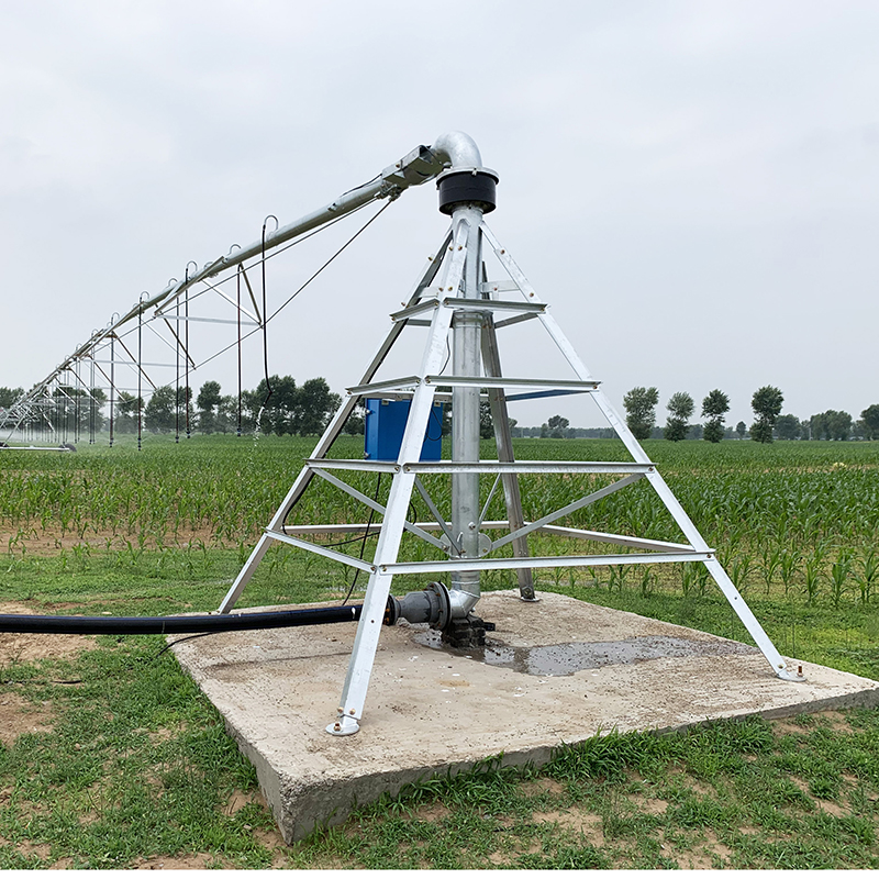 Sustainability in agriculture with centre pivot irrigation techniques