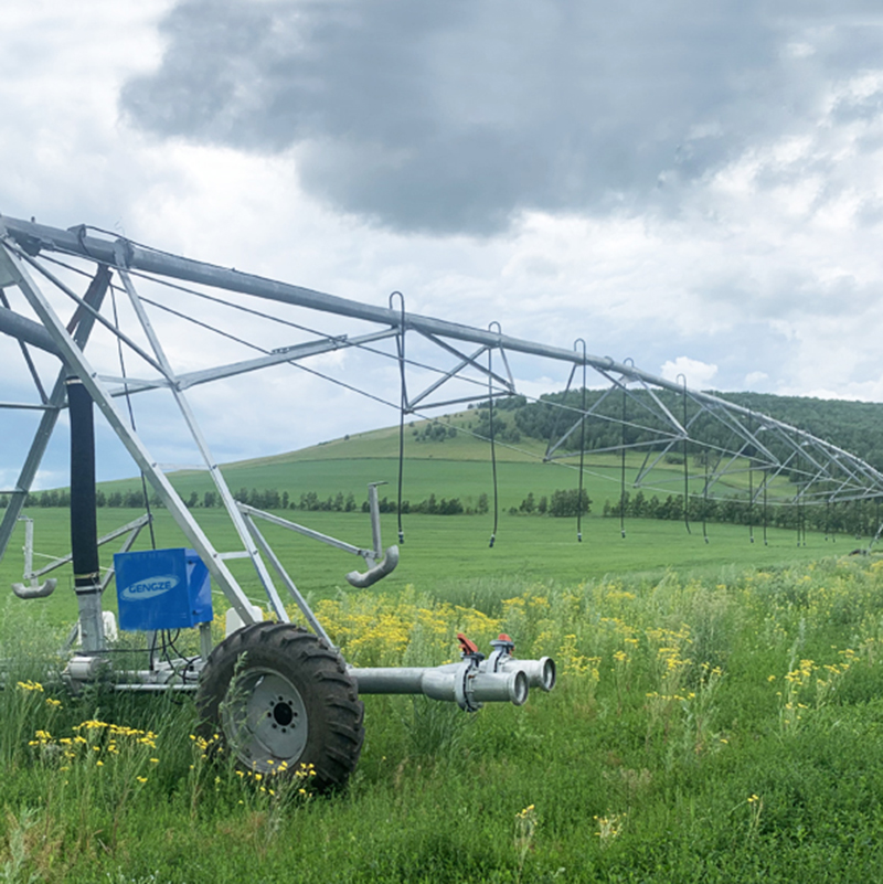 Using Lateral Move Irrigation for Targeted Crop Watering