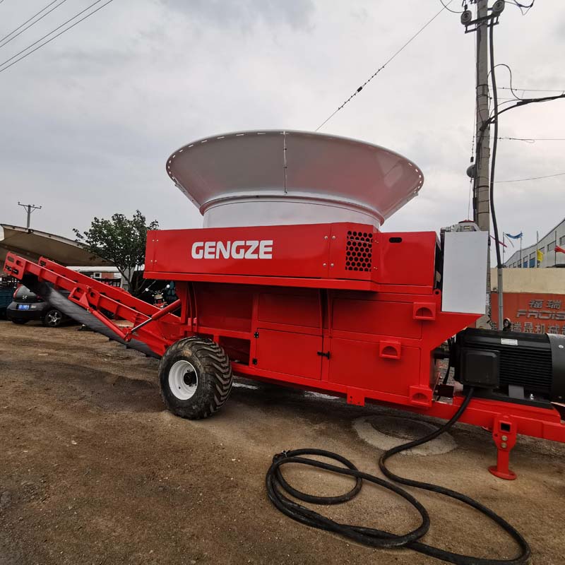 Perfect for recycling straw into compos