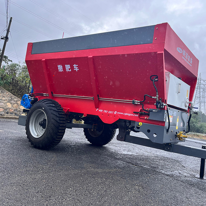 Transform waste into value with a tractor-mounted manure spreader