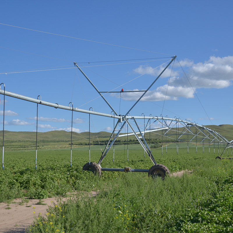 Precision farming with centre pivot irrigation technology