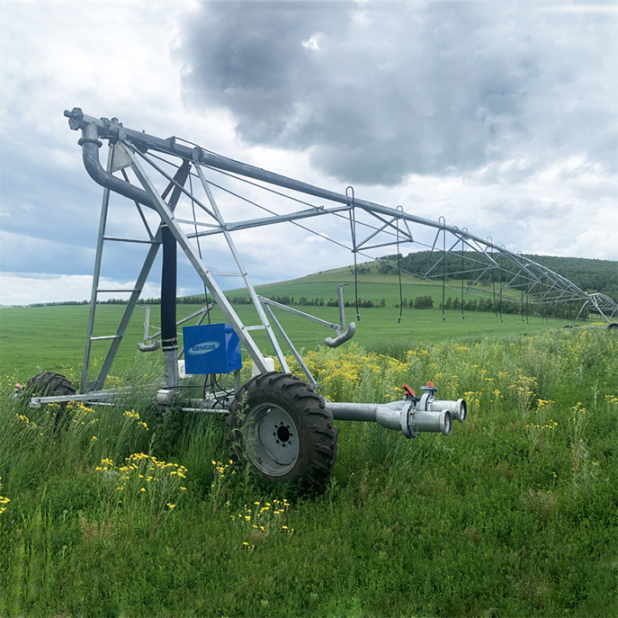 Success of Lateral Pivot Irrigation Machines in Kazakhstan