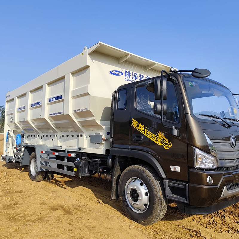 Agricultural Feed Spreader Truck