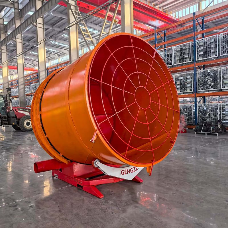 M505 Drum Bale Processor for Dry Straw Bales