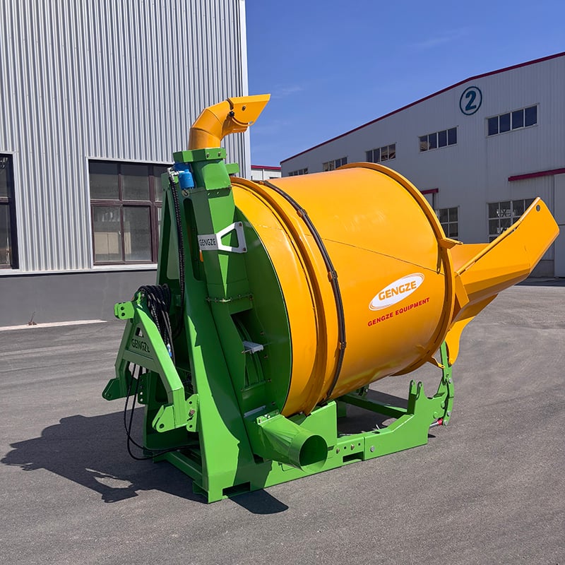 M505 Rotary Dry Straw Bale Shredder for Farm Use