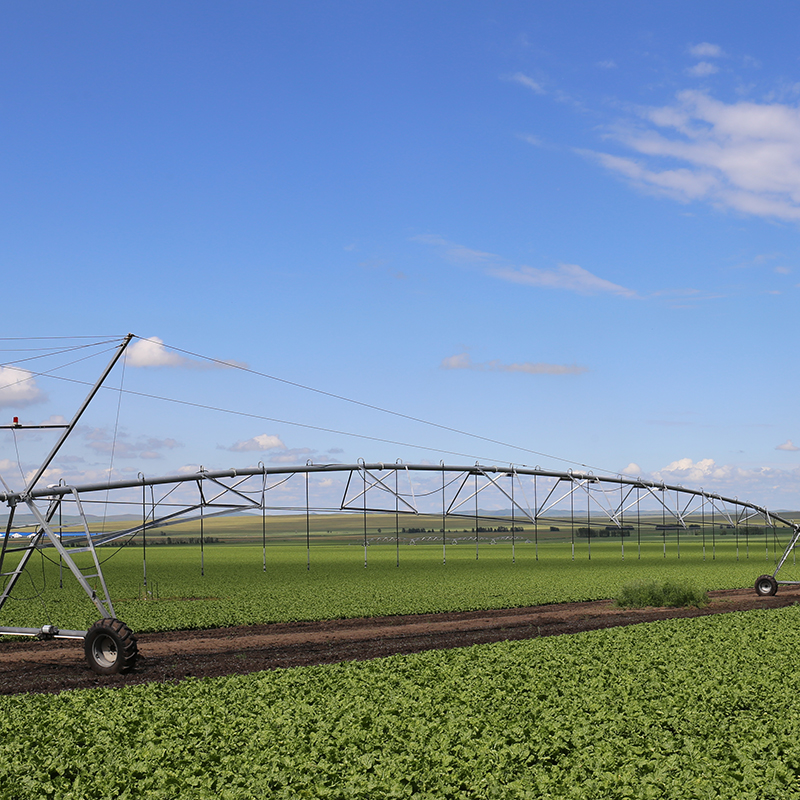Calculating the long-term benefits of center pivot irrigation in relation to its initial cos