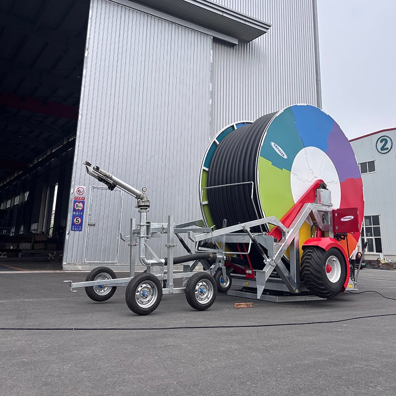 Large-Scale Trailing Hose-Reel Irrigator