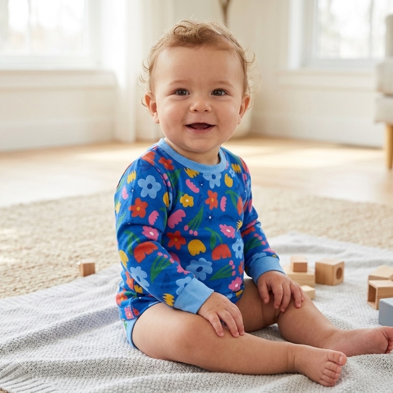 Custom Bamboo Fiber Baby Tee Manufacturer | OEM ODM Infant & Toddler Long-Sleeve Shirt