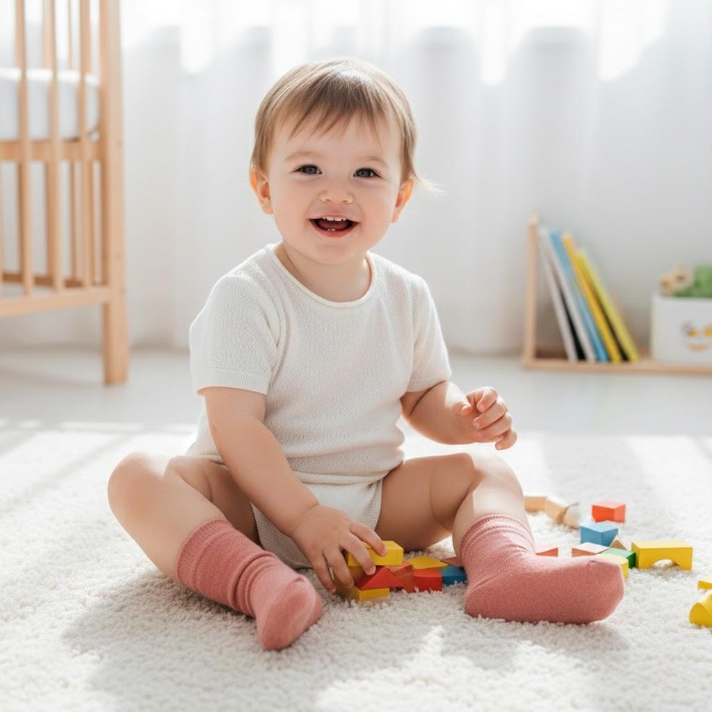 OEM/ODM 100% Organic Cotton Baby Gripper Socks | Non-Slip Toddler Socks with Natural Plant-Dye | Eco-Friendly Safe Anti-Skid Infant Footwear | Private Label Sustainable Newborn Socks | Wholesale Professional Manufacturer