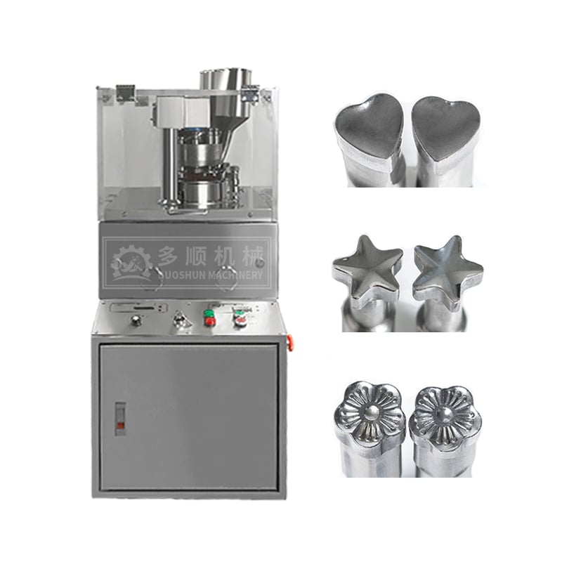 Versatile machine for a variety of tablet types.
