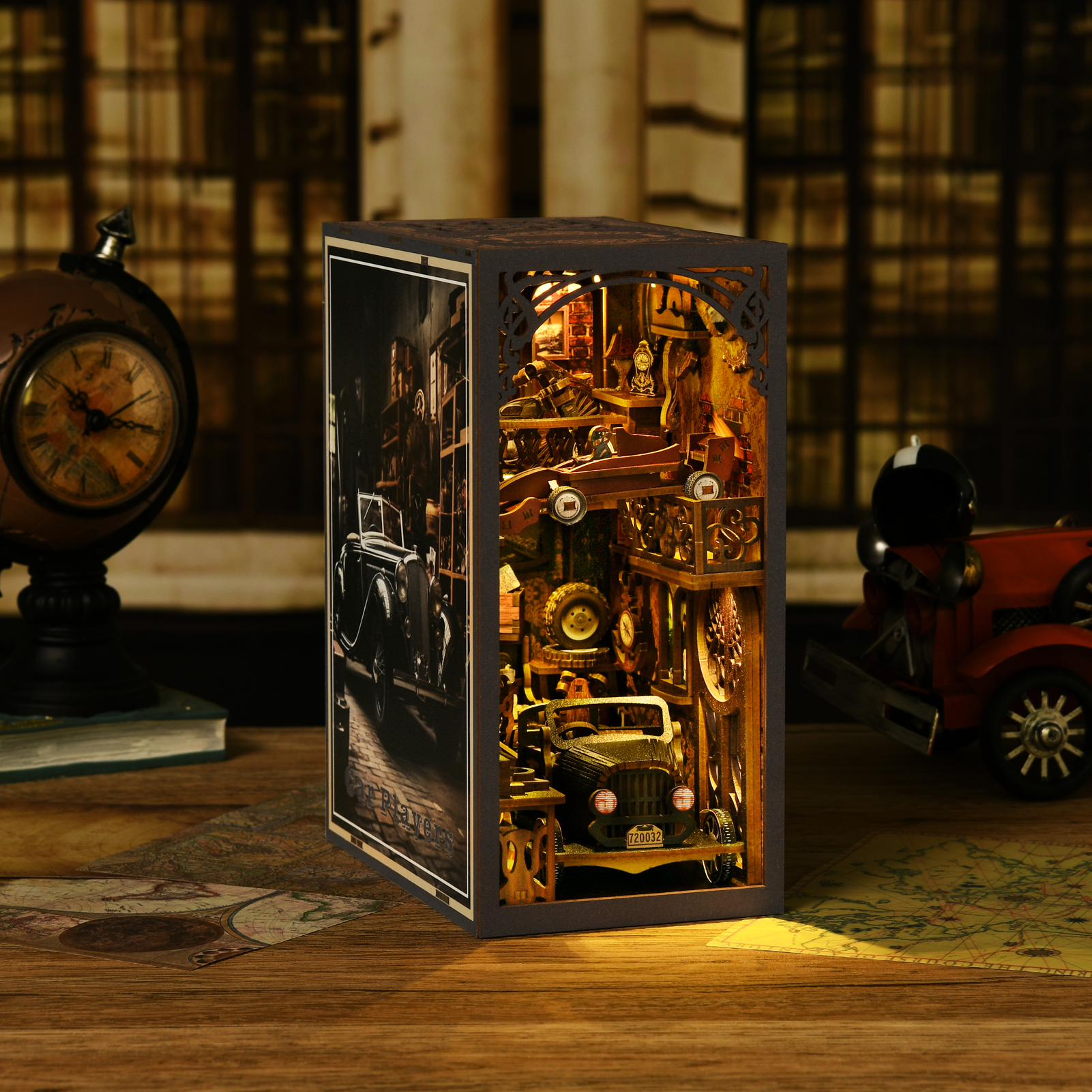 All-In-One Book Nook Kit: Perfect for Stress Relief Crafting
